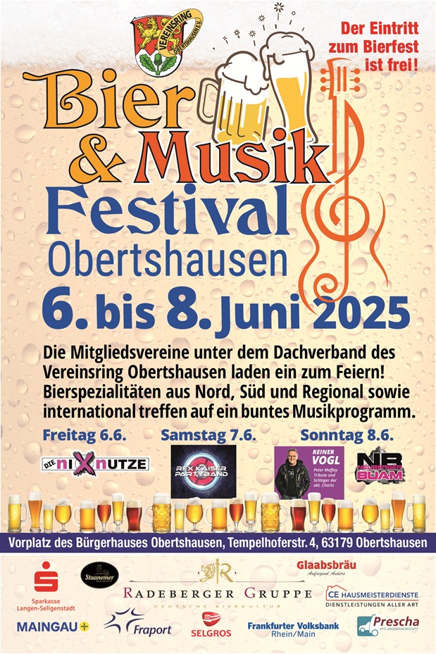 Plakat Bierfest 2025